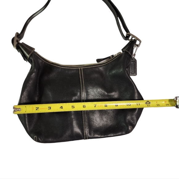 Coach Black Leather Hobo Bag - Picture 10 of 10